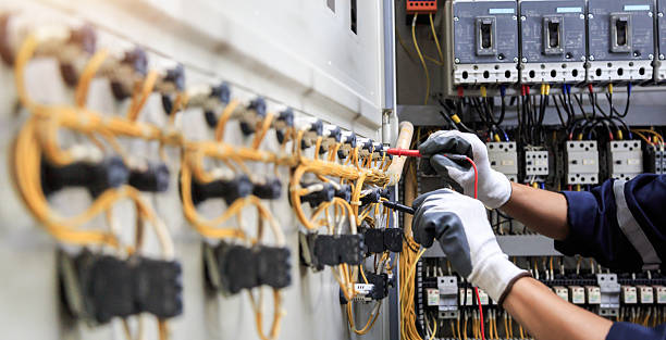 Professional Electrician technician working in Monona, WI